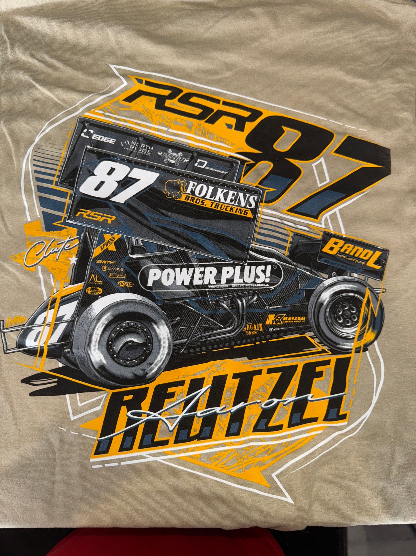 2025 Aaron Reutzel GOLDEN TEE RSR Power Plus (Tan)