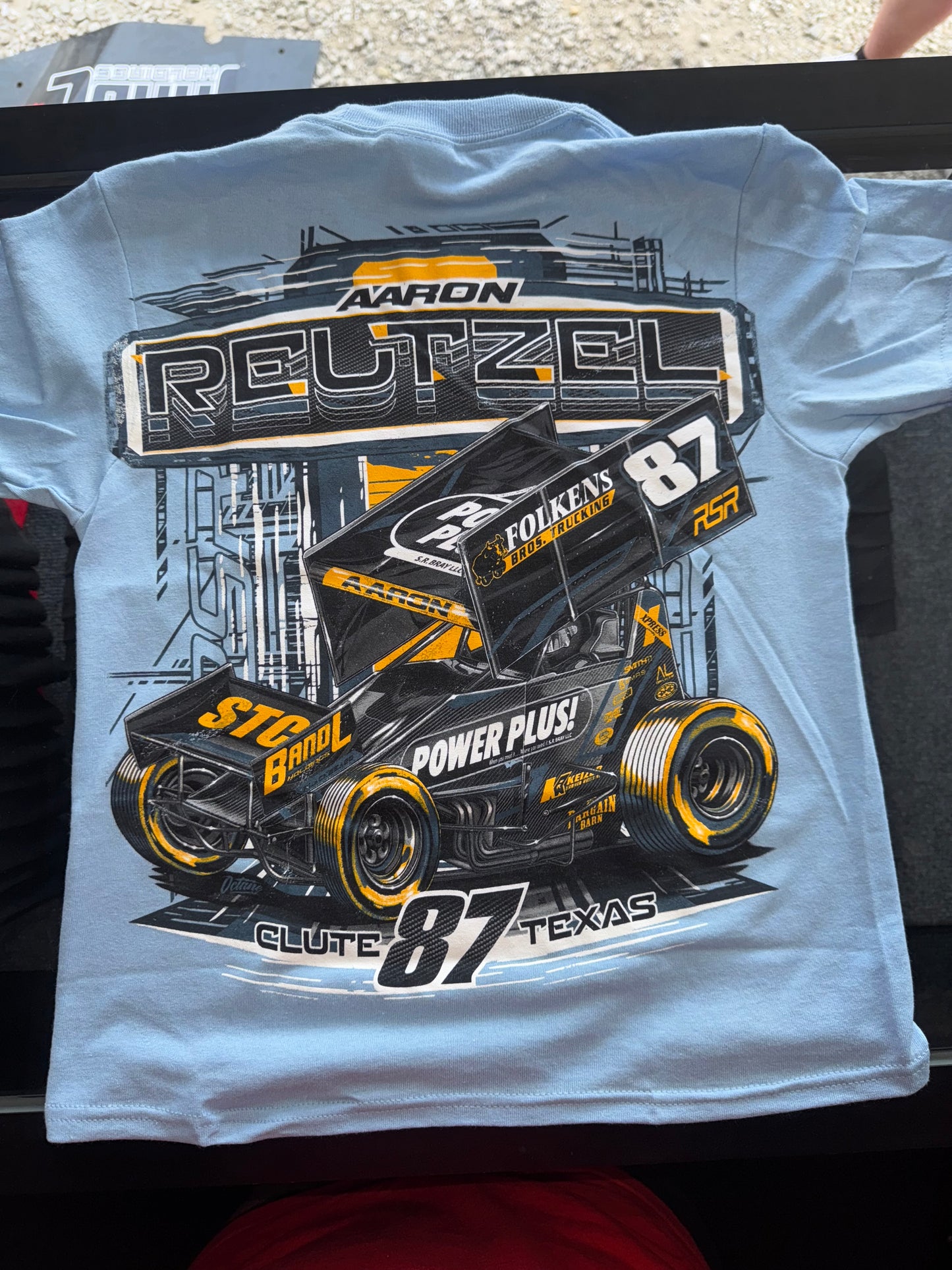 Kids Tshirt/ 2025 Aaron Reutzel - RSR Power Plus