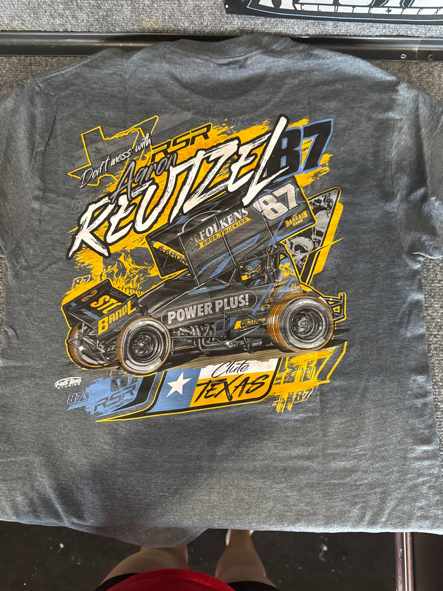 2025 Aaron Reutzel Power Plus Tshirt - “Don’t mess with TX”