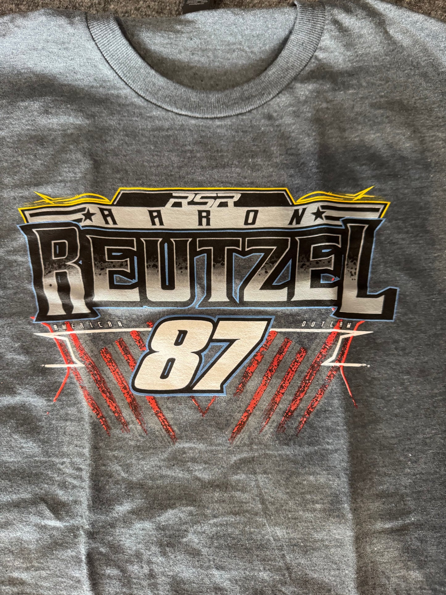 2025 Aaron Reutzel Power Plus Tshirt - “American Outlaw”