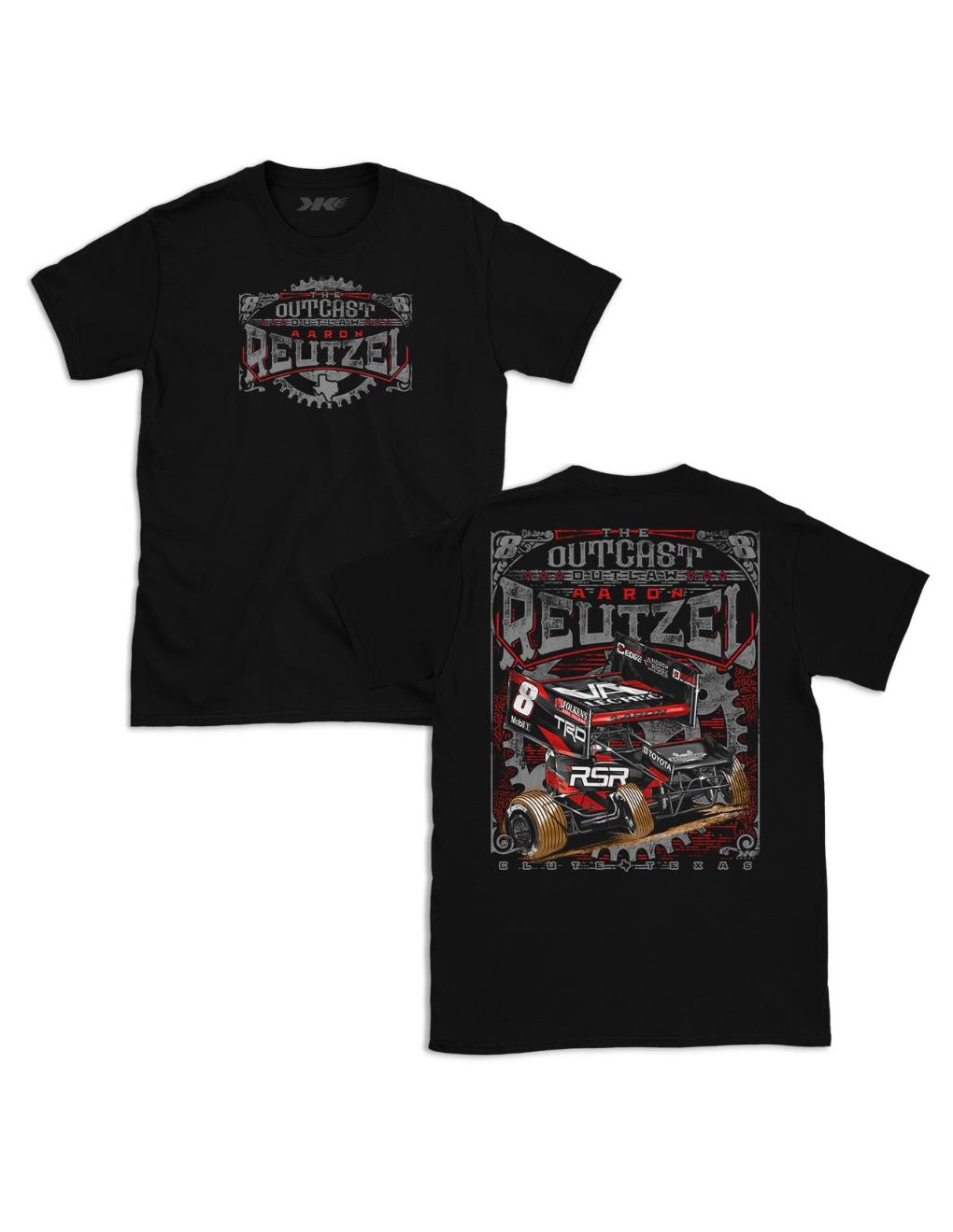 2023 Aaron Reutzel / RSR Black Short Sleeve T-Shirt