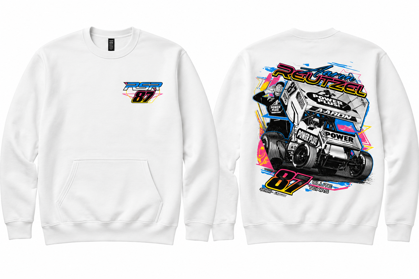 Neon Crewneck With Pocket