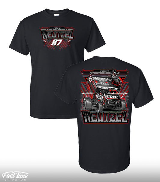 2025 Aaron Reutzel / RSR Short Sleeve T-Shirt - Black