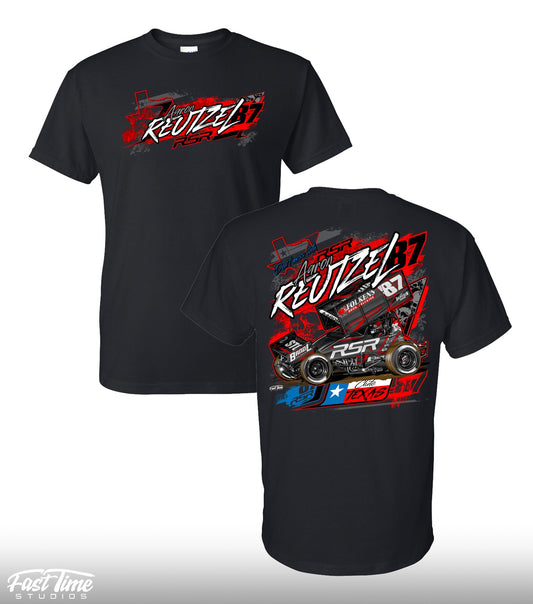 2025 Aaron Reutzel / RSR "Don't mess with" Short Sleeve T-Shirt - Black