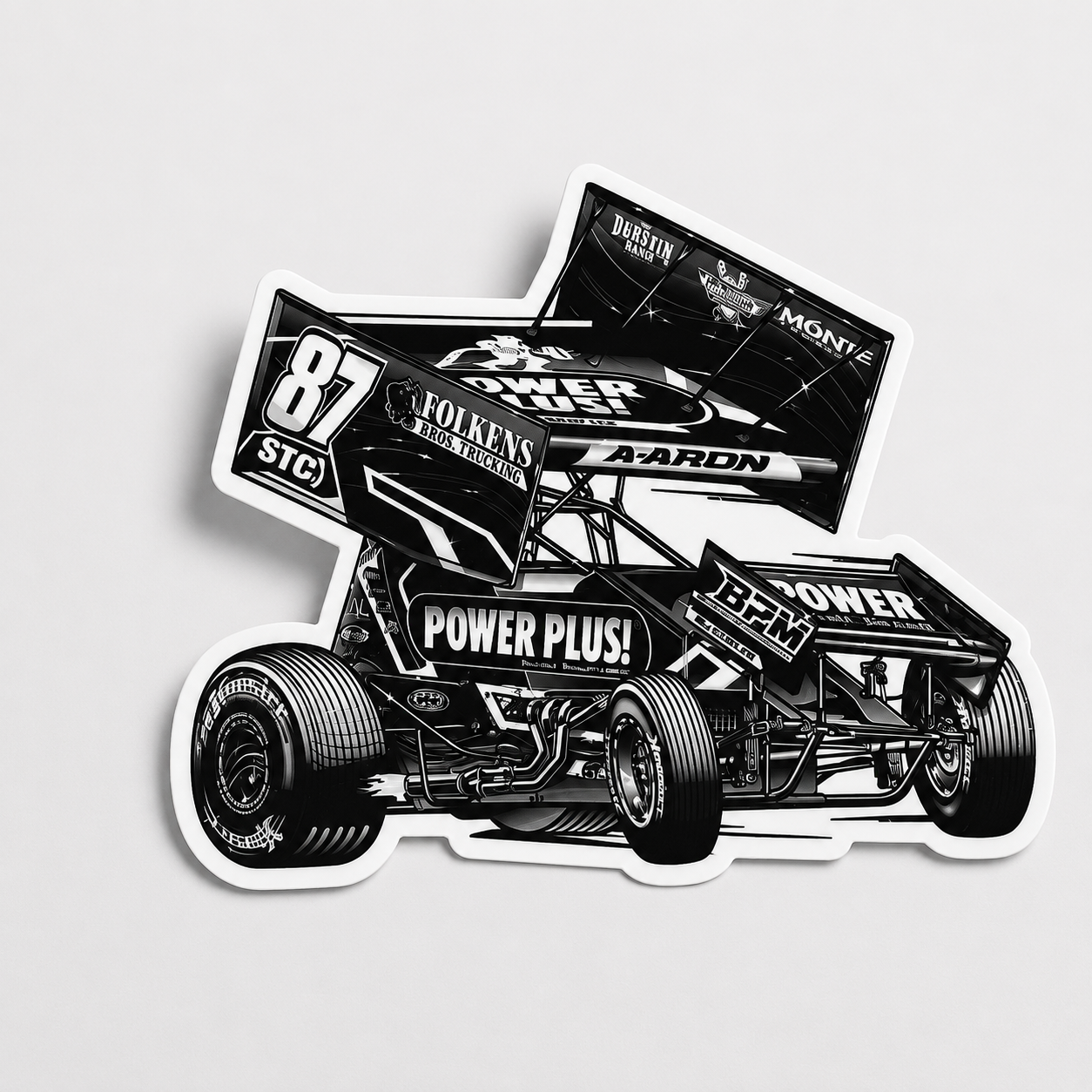 Small Car Sticker