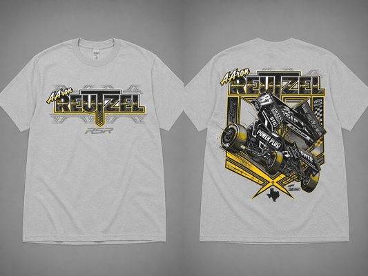 2026 RSR Reutzel Short Sleeve Tee / Black and Gold Design