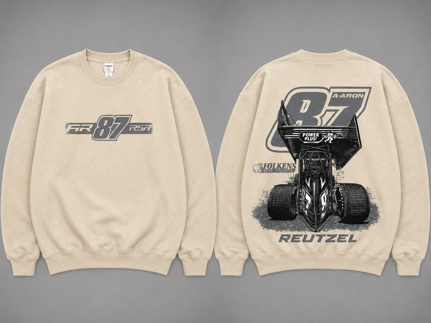 2026 Rear Facing Design Crewneck