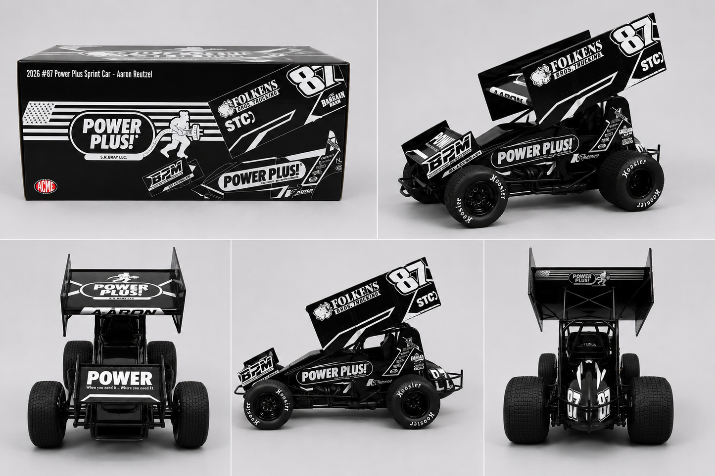 2026 #87 Aaron Reutzel 1:18 Diecast