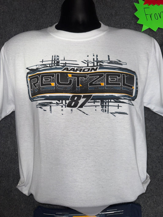 2025 Aaron Reutzel / RSR Power Plus Short Sleeve T-Shirt - White