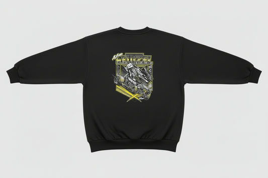 2026 RSR Reutzel Black and Gold Crewneck