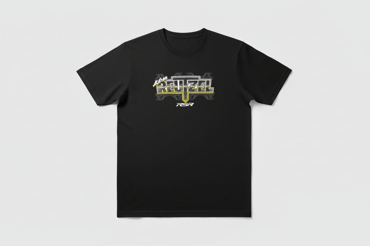 2026 RSR Reutzel Short Sleeve Tee / Black and Gold Design