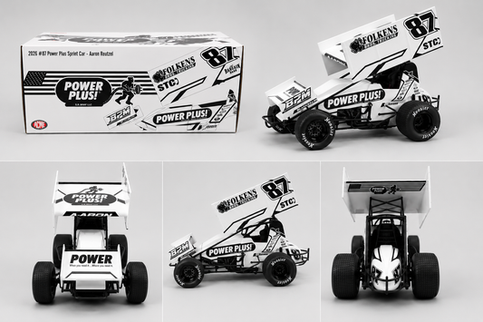 2026 #87 Aaron Reutzel 1:18 Diecast